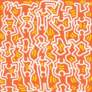 Keith Haring wallpaper