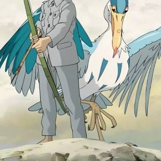 The Boy and the Heron wallpaper