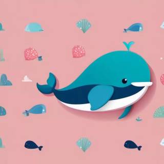 Whale wallpaper
