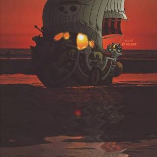 Luffy ship wallpaper