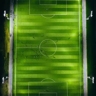 Soccer stadium 4k wallpaper