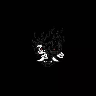 Samurai black 4k wallpaper