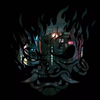 Samurai black 4k wallpaper