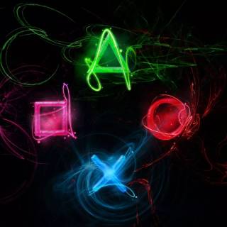 Playstation console wallpaper