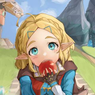 Princess Zelda 4k wallpaper