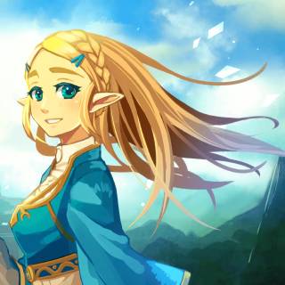 Princess Zelda 4k wallpaper