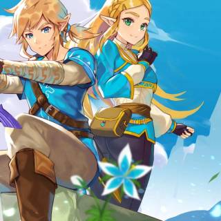 Princess Zelda 4k wallpaper