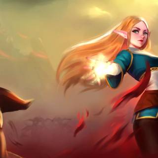 Princess Zelda 4k wallpaper