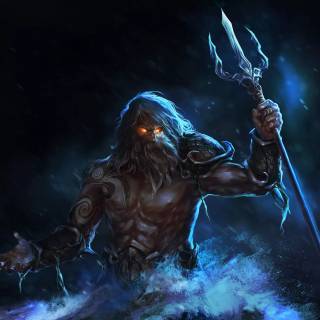 Poseidon 4k wallpaper