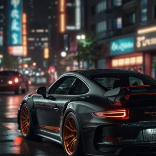 Porsche 911 4k mobile wallpaper