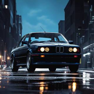 Retro BMW wallpaper
