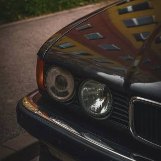 Old BMW 4k wallpaper