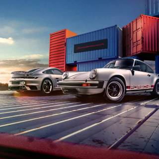 Old Porsche 4k wallpaper