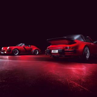 Old Porsche 4k wallpaper