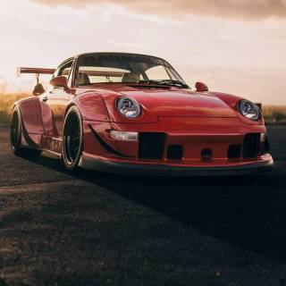 Old Porsche iPhone wallpaper