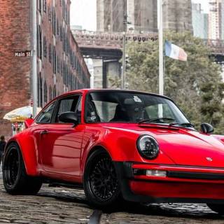 Old Porsche iPhone wallpaper