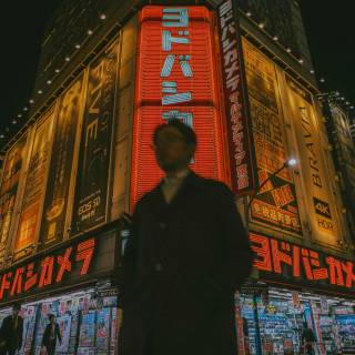 Neon Japan 4k wallpaper