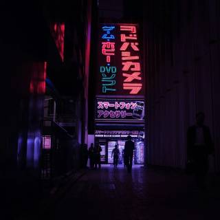 Neon Japan 4k wallpaper
