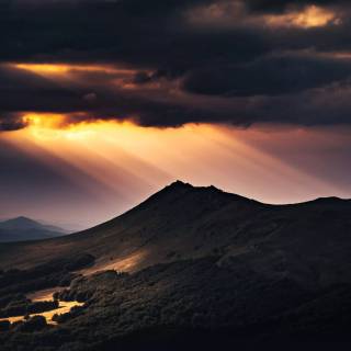 Nature black 4k wallpaper