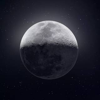 Moon 4k dark wallpaper