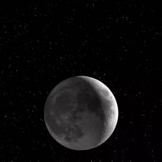 The moon iPhone wallpaper