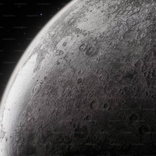 Moon 4k dark wallpaper
