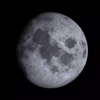 Moon 4k dark wallpaper