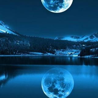 Mobile moon wallpaper