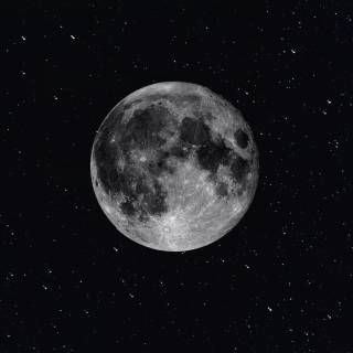 Moon sky 4k wallpaper