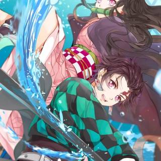 Mobile 4k Demon Slayer wallpaper