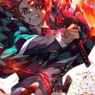 Mobile 4k Demon Slayer wallpaper