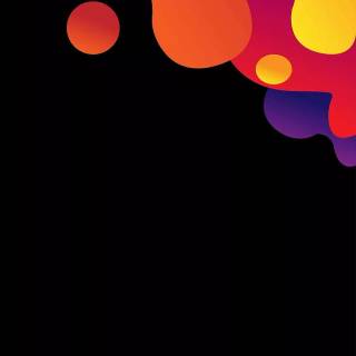 Colourful amoled wallpaper