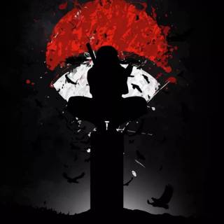 Naruto dark mobile wallpaper