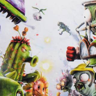 Plants vs Zombies iPhone wallpaper