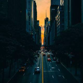 iPhone X New York wallpaper