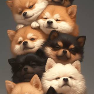 Cute puppy iPhone wallpaper