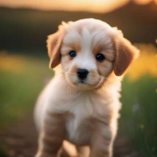 Cute puppy iPhone wallpaper