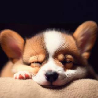 Cute puppy iPhone wallpaper