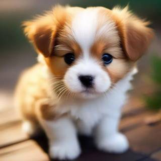 Cute puppy iPhone wallpaper