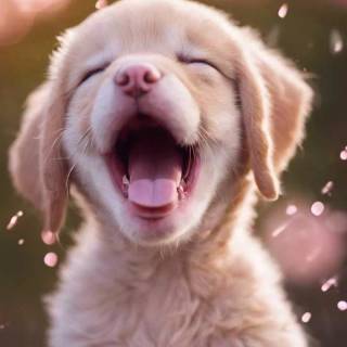 Cute puppy iPhone wallpaper