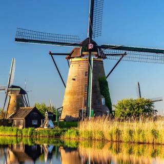 Windmill phone wallpaper