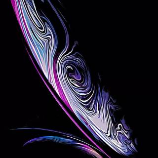 iPhone X bubble wallpaper