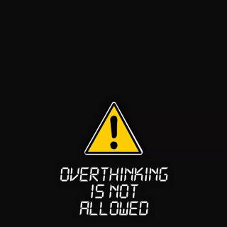 Warning phone wallpaper