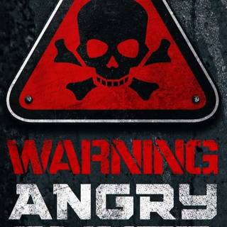 Warning phone wallpaper