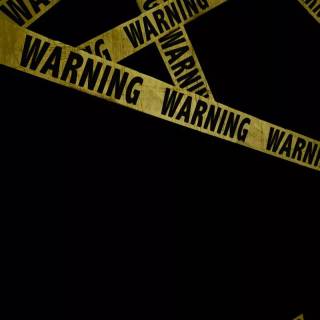 Warning phone wallpaper