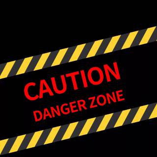 Warning phone wallpaper