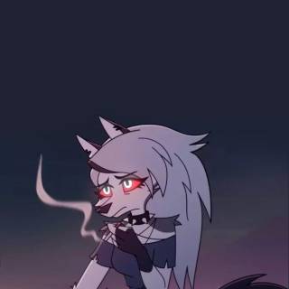 Loona Hazbin Hotel wallpaper