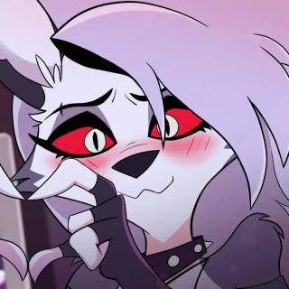 Loona Hazbin Hotel wallpaper