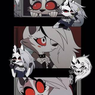 Loona Hazbin Hotel wallpaper