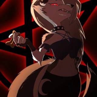 Loona Hazbin Hotel wallpaper